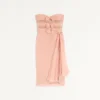 Kleid aus Krepp-Chiffon Kleid aus Krepp-Chiffon