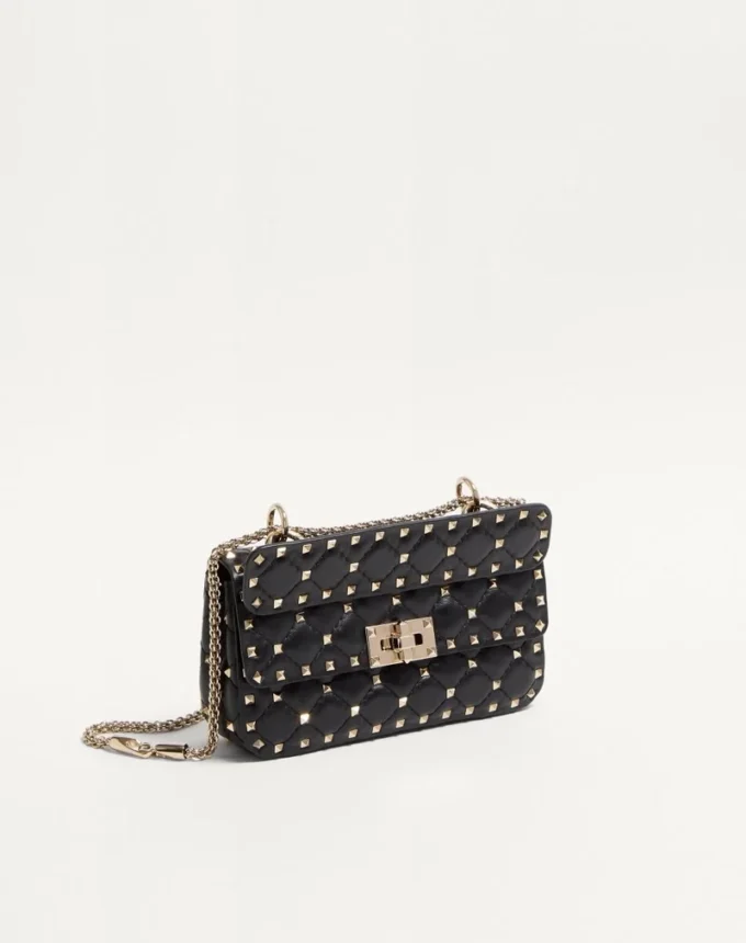 Kleine Nappa Rockstud Spike Tasche Kleine Nappa Rockstud Spike Tasche