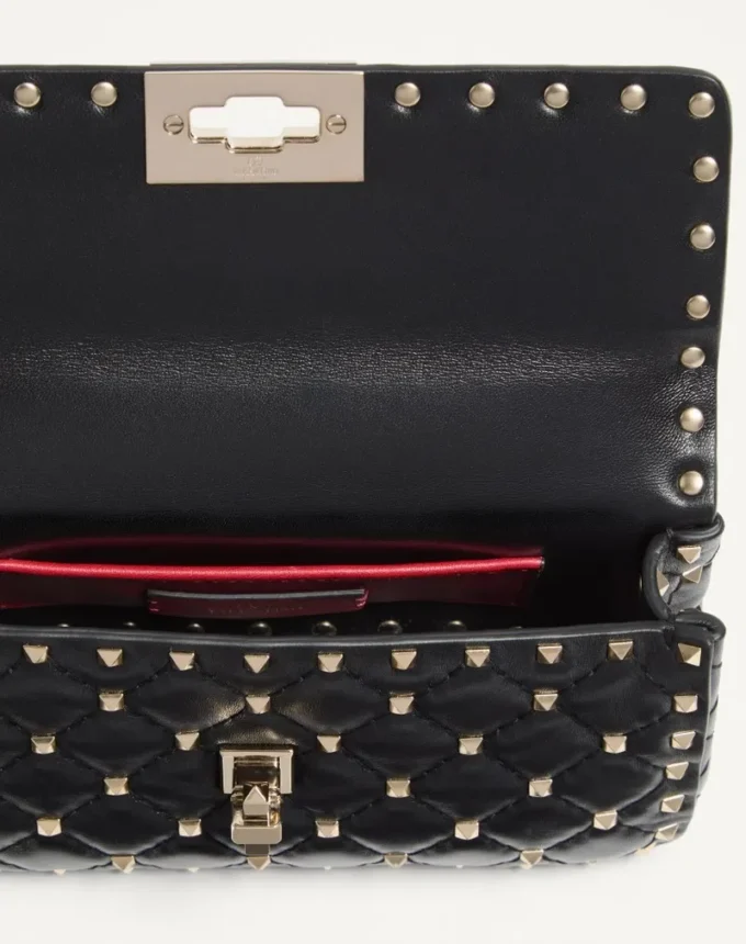 Kleine Nappa Rockstud Spike Tasche Kleine Nappa Rockstud Spike Tasche