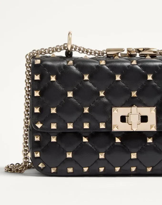 Kleine Nappa Rockstud Spike Tasche Kleine Nappa Rockstud Spike Tasche