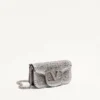 Kleine Valentino Garavani Locò Schultertasche mit Strasssteinen Kleine Valentino Garavani Locò Schultertasche mit Strasssteinen