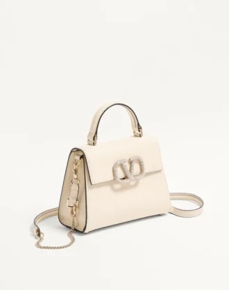 Kleine Vsling Handtasche mit Juwelenstickerei