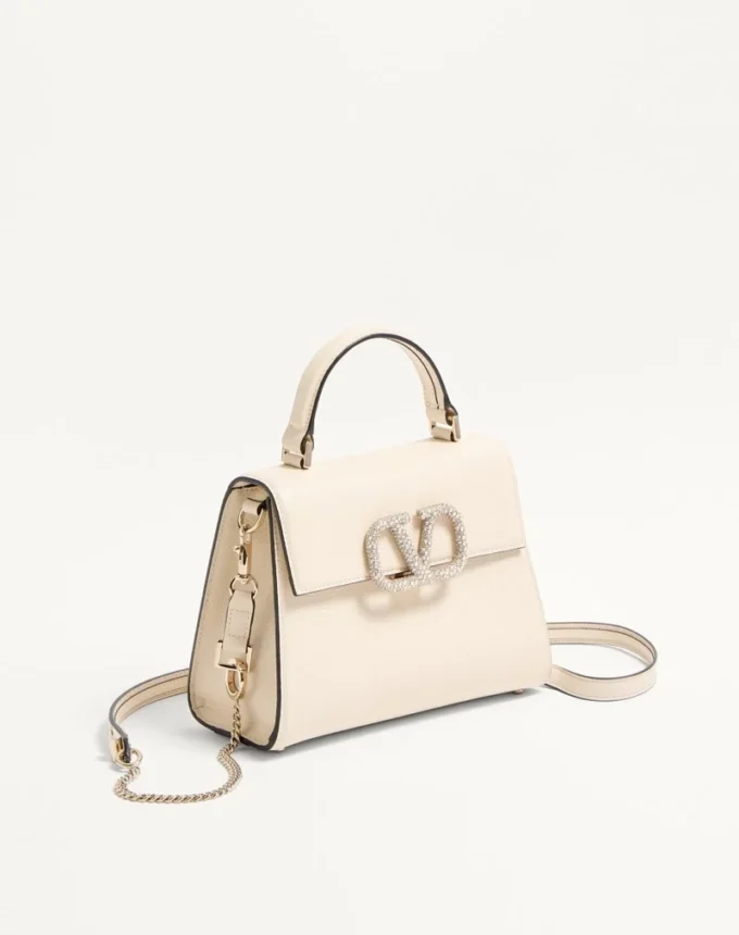 Kleine Vsling Handtasche mit Juwelenstickerei Kleine Vsling Handtasche mit Juwelenstickerei