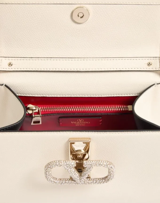 Kleine Vsling Handtasche mit Juwelenstickerei Kleine Vsling Handtasche mit Juwelenstickerei
