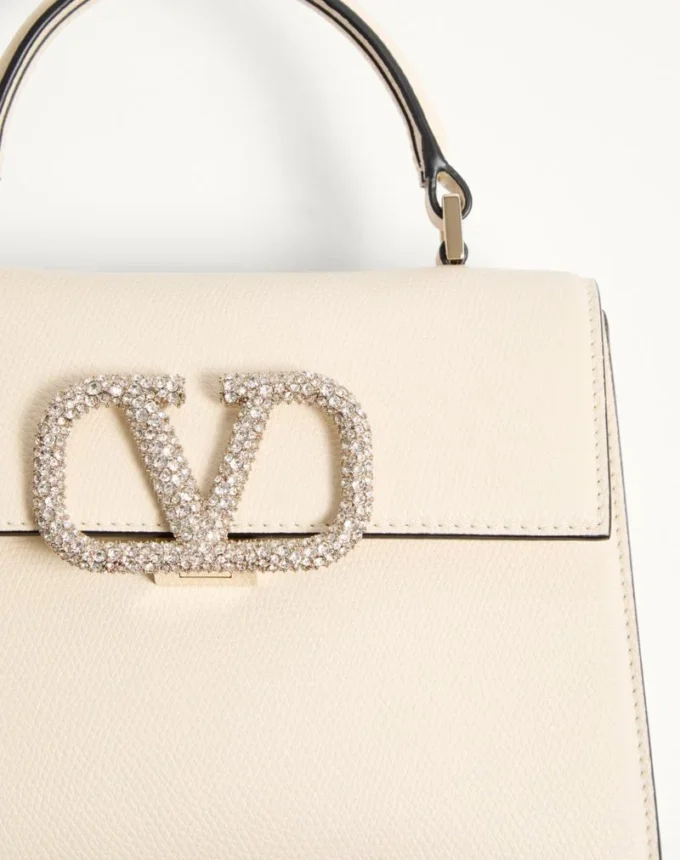 Kleine Vsling Handtasche mit Juwelenstickerei Kleine Vsling Handtasche mit Juwelenstickerei