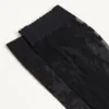Kniestrümpfe aus Lycra mit Blumenmuster Kniestrümpfe aus Lycra mit Blumenmuster