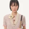 Kurzes Kleid aus besticktem Ribbon-Tweed Kurzes Kleid aus besticktem Ribbon-Tweed