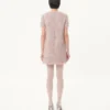 Kurzes Kleid aus besticktem Ribbon-Tweed Kurzes Kleid aus besticktem Ribbon-Tweed