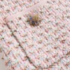 Kurzes Kleid aus besticktem Ribbon-Tweed Kurzes Kleid aus besticktem Ribbon-Tweed