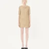 Kurzes Kleid aus Canestrello-Lurex-Tweed Kurzes Kleid aus Canestrello-Lurex-Tweed