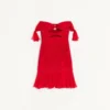 Kurzes Kleid aus Chiffon Kurzes Kleid aus Chiffon
