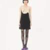 Kurzes Kleid aus Crêpe Couture Kurzes Kleid aus Crêpe Couture