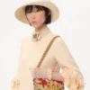 Kurzes Kleid aus Crêpe Couture Kurzes Kleid aus Crêpe Couture