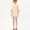 Kurzes Kleid aus Crêpe Couture Kurzes Kleid aus Crêpe Couture