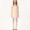 Kurzes Kleid aus Crêpe Couture Kurzes Kleid aus Crêpe Couture