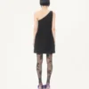Kurzes Kleid aus Crêpe Couture Kurzes Kleid aus Crêpe Couture