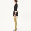 Kurzes Kleid aus Crêpe Couture Kurzes Kleid aus Crêpe Couture