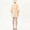 Kurzes Kleid aus Crêpe Couture Kurzes Kleid aus Crêpe Couture