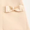 Kurzes Kleid aus Crêpe Couture Kurzes Kleid aus Crêpe Couture