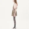 Kurzes Kleid aus Crêpe Couture mit Animalier-Print Kurzes Kleid aus Crêpe Couture mit Animalier-Print