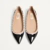 Lack-Ballerinas Rockstud