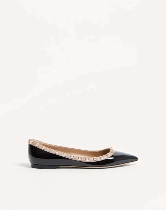Lack-Ballerinas Rockstud