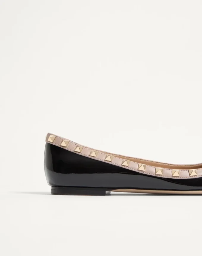Lack-Ballerinas Rockstud