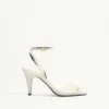 Ladycrush-Sandale aus Ziegenleder, 85 mm Ladycrush-Sandale aus Ziegenleder, 85 mm