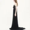 LANGES KLEID AUS BESTICKTEM LEICHTEM GEORGETTE LANGES KLEID AUS BESTICKTEM LEICHTEM GEORGETTE