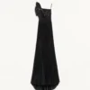LANGES KLEID AUS BESTICKTEM LEICHTEM GEORGETTE LANGES KLEID AUS BESTICKTEM LEICHTEM GEORGETTE
