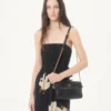 Langes Kleid aus Crêpe de Chine Jacquard Apres L’Hiver Lilium Langes Kleid aus Crêpe de Chine Jacquard Apres L’Hiver Lilium