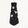 Langes Kleid aus Crêpe de Chine Jacquard Apres L’Hiver Lilium Langes Kleid aus Crêpe de Chine Jacquard Apres L’Hiver Lilium