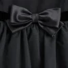 Langes Kleid aus Sablé-Samt Langes Kleid aus Sablé-Samt
