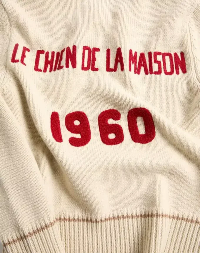 Le Chien De La Maison Bestickter Pullover Le Chien De La Maison Bestickter Pullover