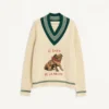Le Chien De La Maison Jacquard-Wollpullover Le Chien De La Maison Jacquard-Wollpullover