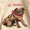 Le Chien De La Maison Jacquard-Wollpullover Le Chien De La Maison Jacquard-Wollpullover