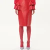 Leder-Midirock Leder-Midirock