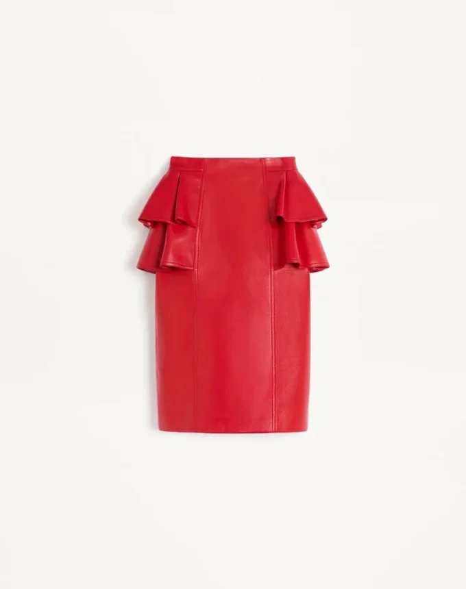 Leder-Midirock Leder-Midirock
