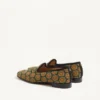 Les Alcôvettes Loafer aus Jacquard-Stoff
