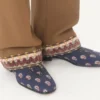 Les Alcôvettes Loafer aus Voyage Imaginaire Canvas-Stoff
