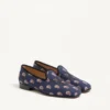 Les Alcôvettes Loafer aus Voyage Imaginaire Canvas-Stoff