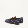 Les Alcôvettes Loafer aus Voyage Imaginaire Canvas-Stoff