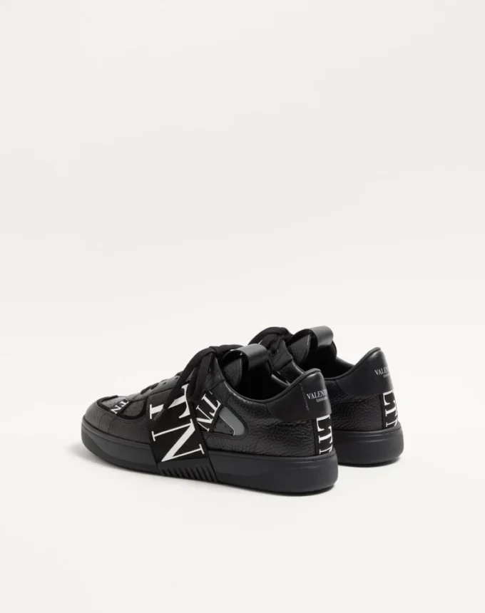 Low-Top-Sneaker Vl7N aus Kalbsleder mit Bändern