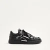 Low-Top-Sneaker Vl7N aus Kalbsleder mit Bändern