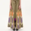 Lurex-Hose mit Voyage Imaginaire-Print Lurex-Hose mit Voyage Imaginaire-Print