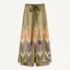 Lurex-Hose mit Voyage Imaginaire-Print Lurex-Hose mit Voyage Imaginaire-Print