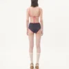 Lycra-Bikini mit Cherryfic-Print