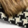 Makro-Hahnentritt-Tweedjacke Makro-Hahnentritt-Tweedjacke