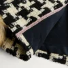 Makro-Hahnentritt-Tweedjacke Makro-Hahnentritt-Tweedjacke