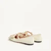 Mary-Jane Bowow Ballerina aus Zickleinleder mit Nieten Mary-Jane Bowow Ballerina aus Zickleinleder mit Nieten